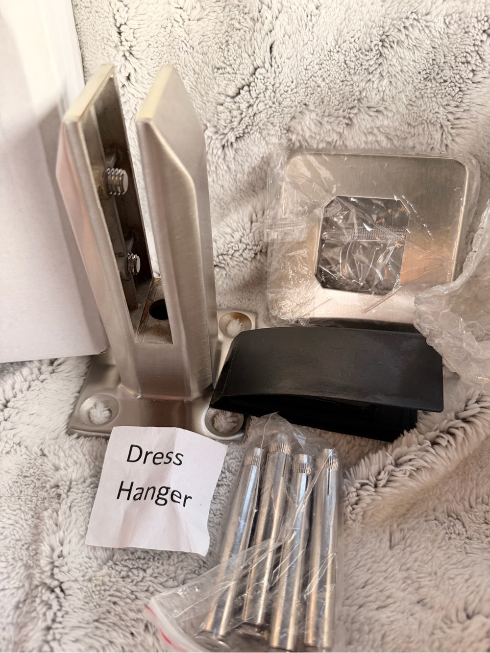 Heavy duty stainless steel railing post clamp NEW 6.5”